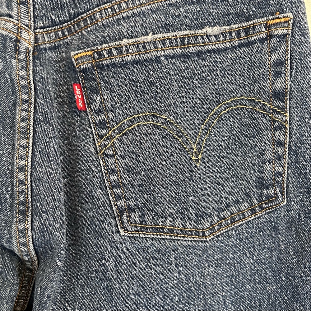Levi’s 501 Premium Denim High Rise Button Fly 95% Cotton Size 27 - Picture 13 of 17